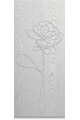 Customized fiberglass panel for outdoor use in various colors Rose model thickness 6/7 mm