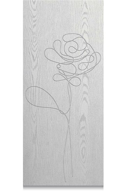Maßgeschneiderte Glasfaserplatte für den Außenbereich in verschiedenen Farben Modell Rose Dicke 6/7 mm