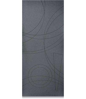 Panneau en fibre de verre sur mesure pour l'extérieur, disponible en différentes couleurs Modèle Madrid épaisseur 6/7 mm