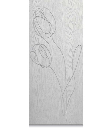 Panel de PRFV a medida para exterior en varios colores Modelo Tulip espesor 6/7 mm