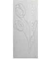 Customized fiberglass panel for outdoor use in various colors Tulip model thickness 6/7 mm