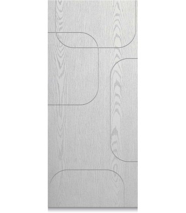 Panneau en fibre de verre sur mesure pour l'extérieur en différentes couleurs modèle Squares épaisseur 6/7 mm