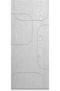 Customized fiberglass panel for outdoor use in various colors Squares model thickness 6/7 mm