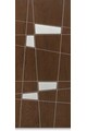 Customized fiberglass panel for outdoor use in various colors Trap model thickness 6/7 mm