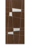 Customized fiberglass panel for outdoor use in various colors Trap model thickness 6/7 mm