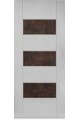 Custom-made fiberglass panel for outdoor use in various colors Helios Corten model thickness 6/7 mm