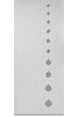 Customized fiberglass panel for outdoor use in various colors Drops model thickness 6/7 mm