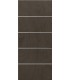 Customized panel for outdoor and indoor use in various colors Carina model silver aluminum inserts