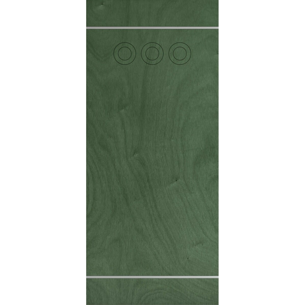 Panel a medida para exterior e interior en varios colores Inserciones de aluminio plateado modelo Crux