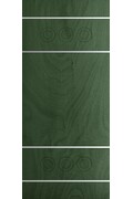 Customized panel for outdoor and indoor use in various colors model Hidra silver aluminum inserts