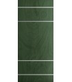 Customized panel for outdoor and indoor use in various colors model Hidra silver aluminum inserts