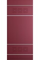 Customized panel for outdoor and indoor use in various colors model Libra silver aluminum inserts