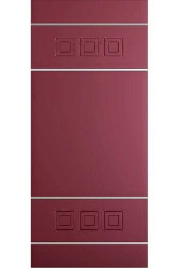 Customized panel for outdoor and indoor use in various colors model Libra silver aluminum inserts