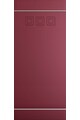 Customized panel for outdoor and indoor use in various colors model Music silver aluminum inserts