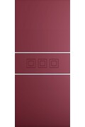 Customized panel for outdoor and indoor use in various colors model Pegasus silver aluminum inserts