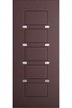 Customized panel for outdoor and indoor use in various colors Alcor model silver aluminum inserts