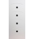 Customized panel for outdoor and indoor use in various colors Swan model silver aluminum inserts