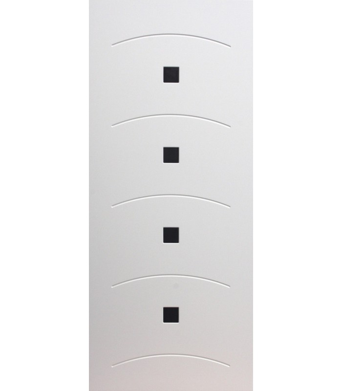 Customized panel for outdoor and indoor use in various colors Swan model silver aluminum inserts