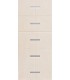 Customized panel for outdoor and indoor use in various colors Marina model silver aluminum inserts