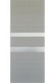 Customized panel for outdoor and indoor use in various colors model Horizzontal silver aluminum inserts