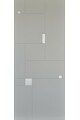 Maßgeschneidertes Paneel für den Außen- und Innenbereich in verschiedenen Farben Lego-Modell silberne Aluminiumeinsätze
