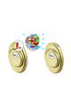 Armored defender Disec Diamond BRONZE for armored door with European cylinder wheelbase 38 mm for Cisa Mottura Securemme