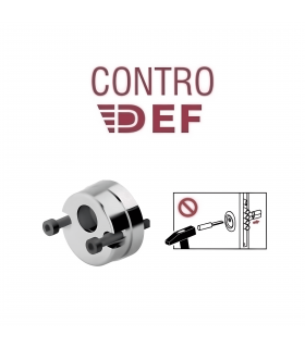 Shatterproof recessed counterdefender