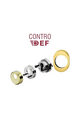Counterdefender Disec adjustable shatterproof ring nut for security door