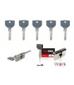 Cylinder europero security 5 keys Cisa P8 various sizes