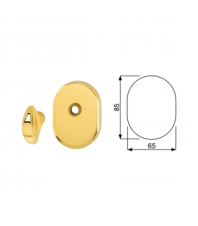 European Cylinder Armored Door Knob Plate for Cisa Mottura Dierre Securemme