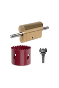 Kit de plantilla de perforación profesional Filograsso para puerta blindada con cilindro europeo para Cisa Mottura Dierre Secure