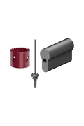 Kit de gabarits de perçage à usage unique Filograsso pour porte blindée avec cylindre européen pour Cisa Mottura Dierre Securemm