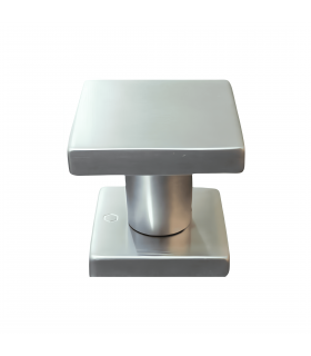 Pomo pomolo squadrato porta blindata a cilindro europeo per Cisa Mottura Dierre Securemme