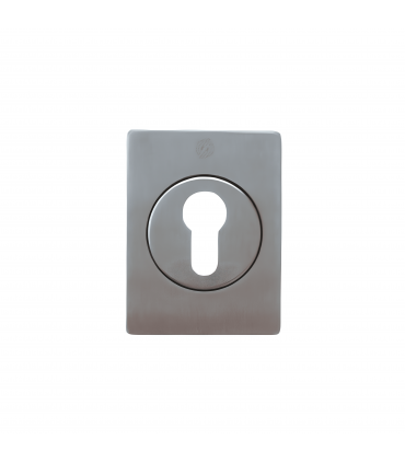 Placca squadrata porta blindata a cilindro europeo per Cisa Mottura Dierre Securemme