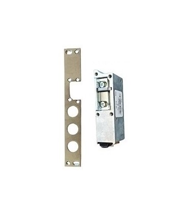 Armored door electric strike 3 pin latch top