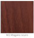 Panel de madera laminada a medida para interior color Caoba oscuro M2 espesor 6/7 mm