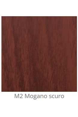 Custom laminated wood panel for interior use color Dark Mahogany M2 thickness 6/7 mm