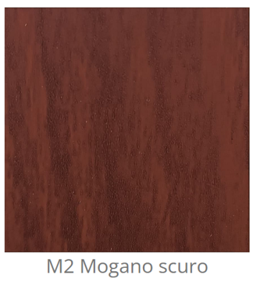 Panel de madera laminada a medida para interior color Caoba oscuro M2 espesor 6/7 mm