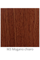 Custom laminated wood panel for interior use color Light Mahogany M3 thickness 6/7 mm