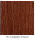 Custom laminated wood panel for interior use color Light Mahogany M3 thickness 6/7 mm