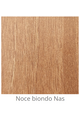 Maßgefertigte Schichtholzplatte für den Innenbereich Farbe Nussbaum Blond NAS Dicke 6/7 mm