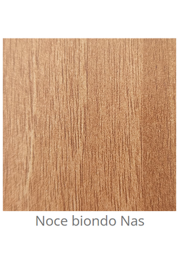 Bespoke laminated wood panel for indoor use color Blond Walnut NAS thickness 6/7 mm