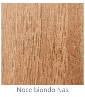 Maßgefertigte Schichtholzplatte für den Innenbereich Farbe Nussbaum Blond NAS Dicke 6/7 mm
