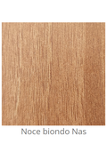 Bespoke laminated wood panel for indoor use color Blond Walnut NAS thickness 6/7 mm