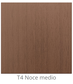 Maßgefertigte Schichtholzplatte für den Innenbereich Farbe Medium Walnut T4 Dicke 6/7 mm