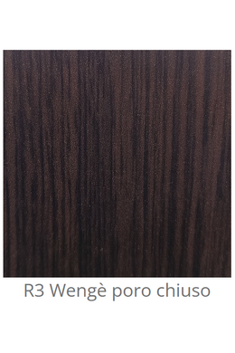 Customized laminated wood panel for indoor use color Wenge R3 thickness 6/7 mm