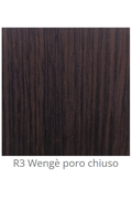 Customized laminated wood panel for indoor use color Wenge R3 thickness 6/7 mm