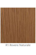Customized laminated wood panel for indoor use color Natural Oak R1 thickness 6/7 mm