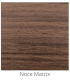 Panneau de bois stratifié sur mesure pour l'intérieur couleur Noyer Matrix épaisseur 6/7 mm