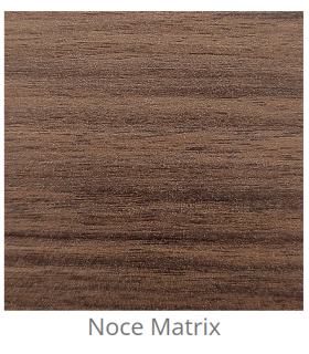 Maßgefertigte Schichtholzplatte für den Innenbereich Farbe Nussbaum Matrixstärke 6/7 mm